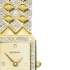 Thumbnail Image 1 of Sekonda Sparkle Ladies' Champagne Dial Blue Detail Gold Tone Bracelet Watch