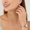 Thumbnail Image 6 of Sekonda Ladies' Stone Set Silver Tone Necklace, Earrings & Watch Gift Set