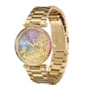 Thumbnail Image 2 of Olivia Burton Kaleido Bloom Ladies' Rainbow Dial Gold-Tone Stainless Steel Bracelet Watch