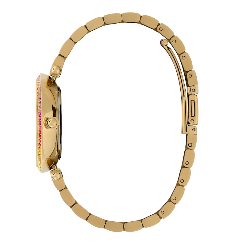 Main Image 3 of Olivia Burton Kaleido Bloom Ladies' Rainbow Dial Gold-Tone Stainless Steel Bracelet Watch