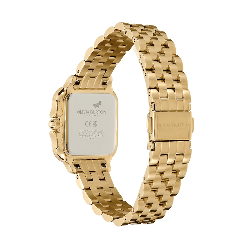 Main Image 3 of Olivia Burton 28mm Grosvenor Gold-Tone Bracelet Watch