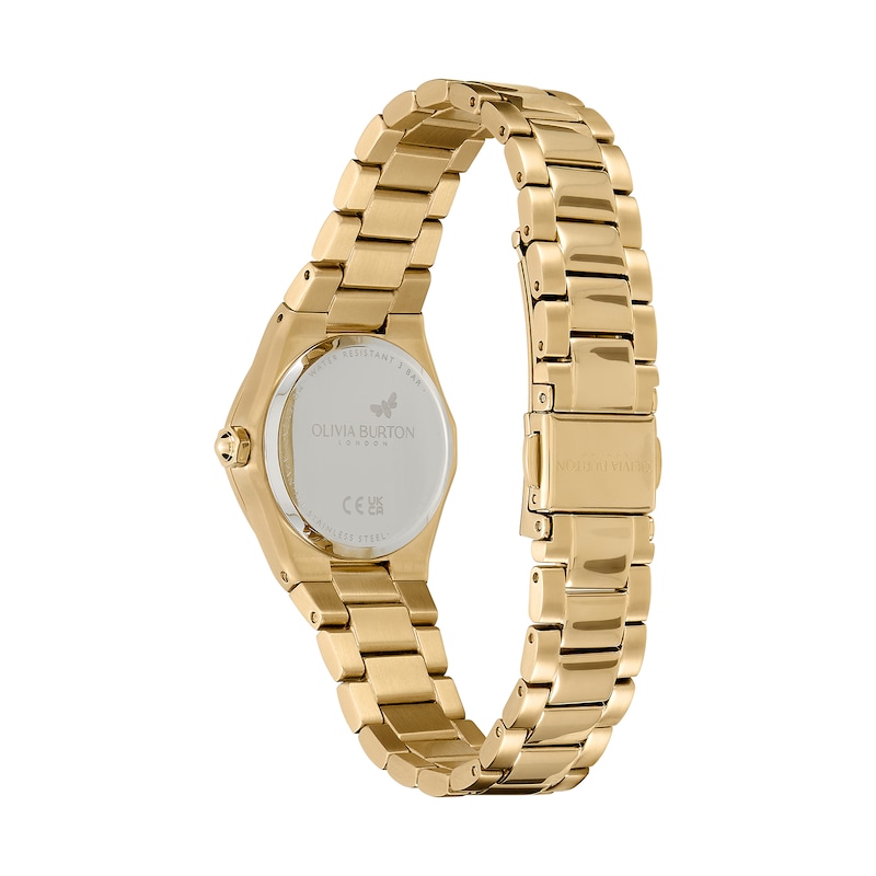 Main Image 3 of Olivia Burton Mini Hexa Ladies' Gold-Tone Stainless Steel Bracelet Watch