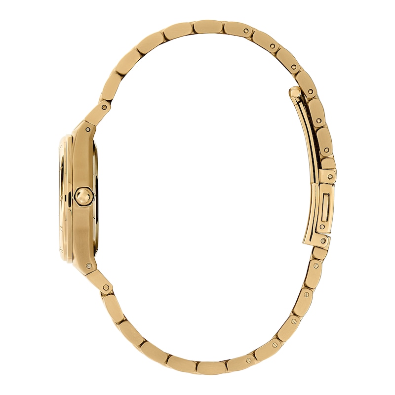 Main Image 4 of Olivia Burton Mini Hexa Ladies' Gold-Tone Stainless Steel Bracelet Watch