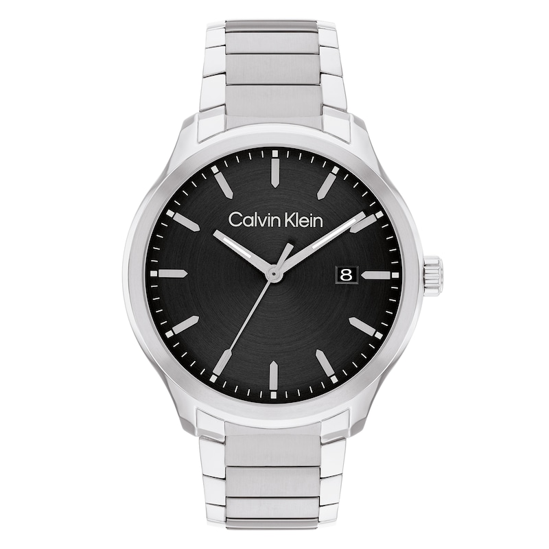 Main Image 1 of Calvin Klein Define Men's Black Dial Stainless Steel Bracelet Watch