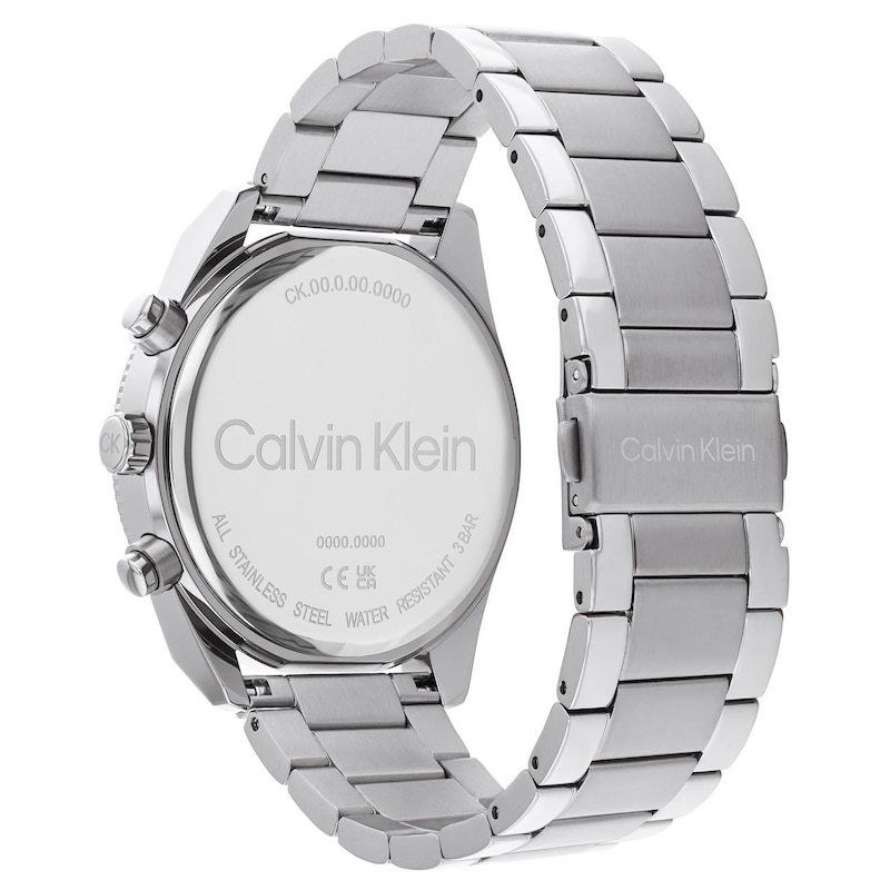 Main Image 2 of Calvin Klein Impact Men's Silver Chronograph Dial Stainless Steel Bracelet Watch