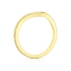 Thumbnail Image 2 of 9ct Yellow Gold Textured Pattern Wishbone Ring