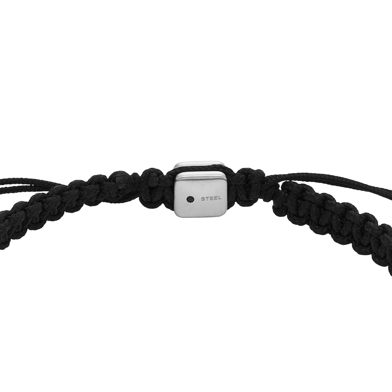 Main Image 3 of Fossil Harlow Men's Plaited Adjustable Bracelet