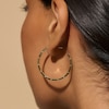 Thumbnail Image 2 of Olivia Burton Classic Ladies' Linear Gold Tone Hoop Earrings