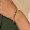 Thumbnail Image 2 of Olivia Burton Classic Linear Ladies' Hinged Gold Tone Bangle