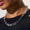 Thumbnail Image 2 of Olivia Burton Honeycomb Ladies' Stainless Steel Link Necklace