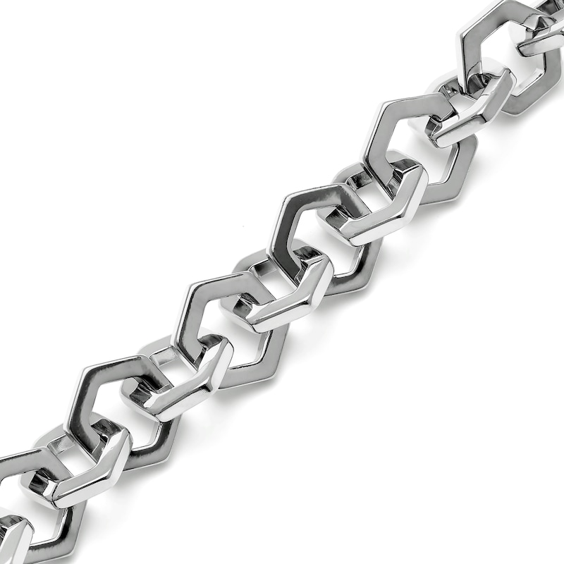 Olivia Burton Honeycomb Ladies' Stainless Steel Link Bracelet