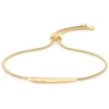 Thumbnail Image 0 of Calvin Klein Ladies' Gold-Tone Stainless Steel Drop Bolo Bracelet