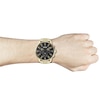 Thumbnail Image 3 of HUGO #SEEK Men's Black Dial Gold Tone Bracelet Watch