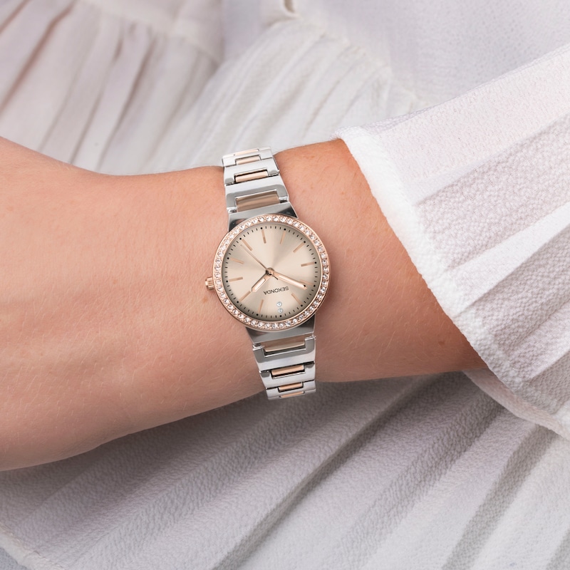 Sekonda Amelia Ladies' Two Tone Bracelet Watch