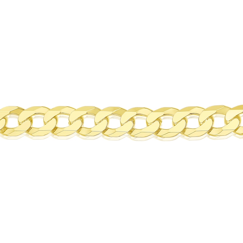 Sterling Silver & 18ct Gold Plated Vermeil 150 Gauge 8 Inch Curb Chain ...