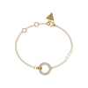 Thumbnail Image 0 of Guess Ladies' Gold Tone Stone Set Circle Pendant Bracelet