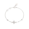 Thumbnail Image 1 of Guess Ladies' Silver Tone Stone Set Central Star Bracelet