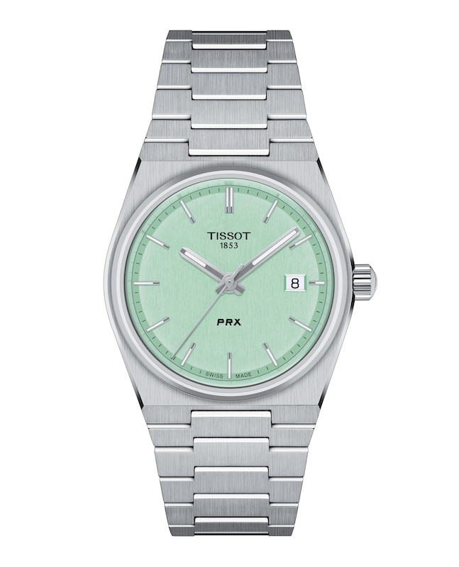 Main Image 1 of Tissot PRX Mint Green Dial Stainless Steel Bracelet Watch