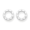 Thumbnail Image 1 of Thomas Sabo Ladies' Sterling Silver Together Round Ear Studs