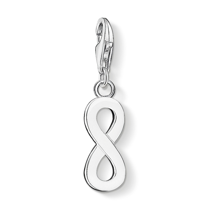 Thomas Sabo Ladies' Sterling Silver Infinity Charm Pendant