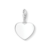 Thumbnail Image 1 of Thomas Sabo Ladies' Sterling Silver Plain Heart Charm Pendant