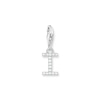 Thumbnail Image 0 of Thomas Sabo Ladies' Sterling Silver Cubic Zirconia Charm Pendant Letter I