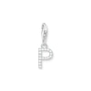 Thumbnail Image 0 of Thomas Sabo Ladies' Sterling Silver Cubic Zirconia Charm Pendant Letter P