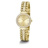 Thumbnail Image 3 of Guess Gala Ladies' Gold Tone Beaded Half Bangle Bracelet Watch