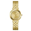 Thumbnail Image 0 of Guess Rumour Ladies' Gold Tone Patterned Half Bangle Watch