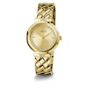 Thumbnail Image 3 of Guess Rumour Ladies' Gold Tone Patterned Half Bangle Watch