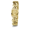 Thumbnail Image 3 of Guess Runaway Ladies' Gold Tone Half Curb Chain Bracelet Watch