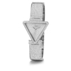 Thumbnail Image 3 of Guess Fame Ladies' Triangle Crystal Dial Silver Tone Stainless Steel Watch