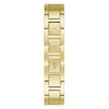 Thumbnail Image 2 of Guess Fame Ladies' Triangle Crystal Dial Gold Tone Stainless Steel Watch