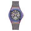 Thumbnail Image 0 of Guess Asteria Ladies' Sparkly Purple Silicone Strap Watch