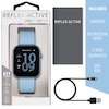 Thumbnail Image 7 of Reflex Active Series 12 Ladies' Denim Blue Silicone Strap Smart Watch