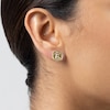 Thumbnail Image 2 of Radley Ladies' Signature Penny 10ct Gold Plated Hammered Penny Stud Earrings