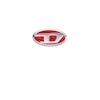 Thumbnail Image 0 of Diesel Men's Red Enamel & Stainless Steel Stud Earrings
