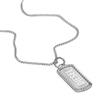 Thumbnail Image 1 of Diesel Men's Stainless Steel Dog Tag Necklace