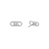 Thumbnail Image 1 of Michael Kors Ladies' MK Cubic Zirconia Stainless Steel Stud Earrings