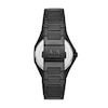 Thumbnail Image 3 of Armani Exchange Ladies' Blue Dial & Black Stainless Steel Bracelet Watch