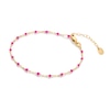 Thumbnail Image 2 of Hot Diamonds X Jac Jossa 18ct Yellow Gold Plated Pink Ocean Bracelet