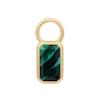 Thumbnail Image 0 of Anie Haie Sterling Silver Gold Plated Malachite Earring Charm