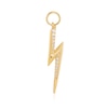 Thumbnail Image 0 of Ania Haie Sterling Silver Gold Plated Lightening Earring Charm