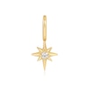 Thumbnail Image 0 of Ania Haie Sterling Silver Gold Plated Cubic Zirconia Charm