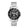 Thumbnail Image 0 of Fossil Men's Black Dial & Stainless Steel Bracelet Watch
