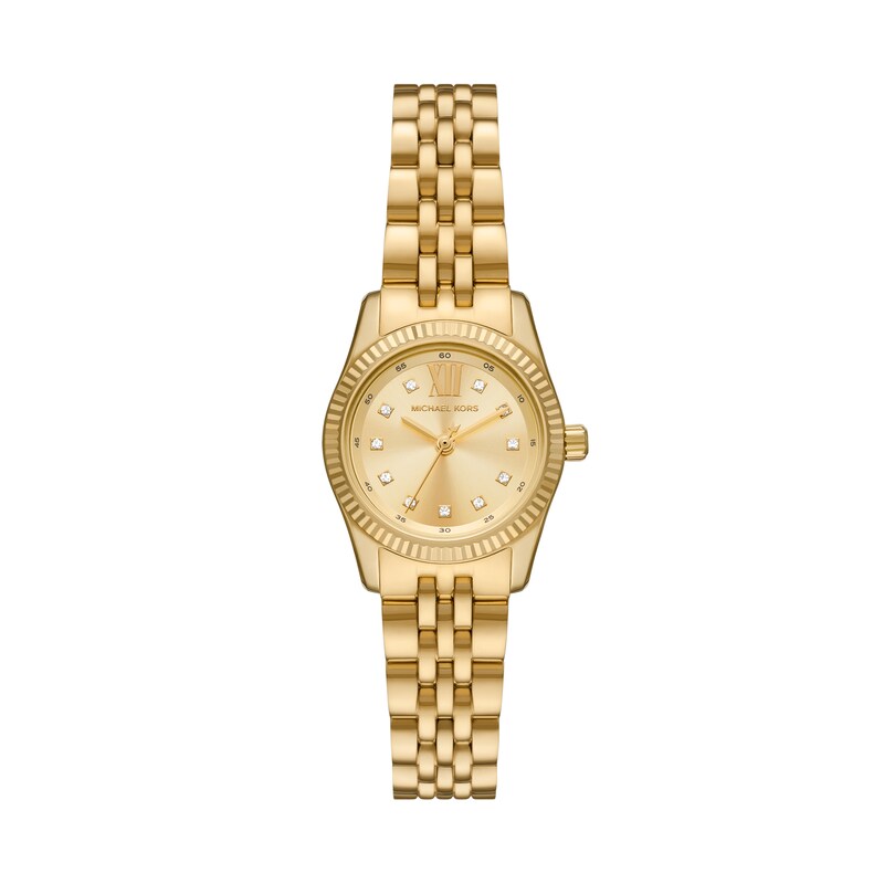 Main Image 1 of Michael Kors Lexington Ladies' Gold Tone Stainless Steel Bracelet Watch