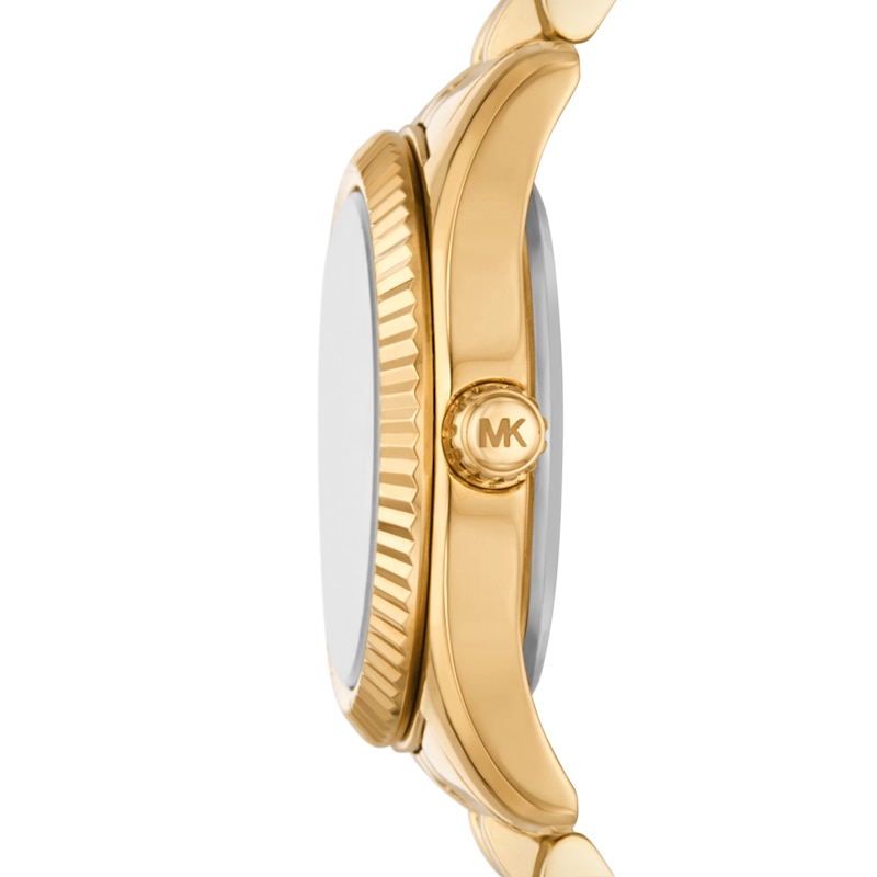 Main Image 2 of Michael Kors Lexington Ladies' Gold Tone Stainless Steel Bracelet Watch