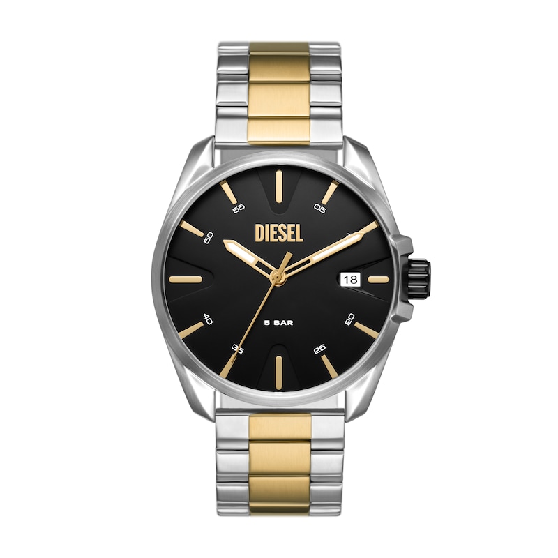 Main Image 1 of Diesel Men's Black Dial Two-Tone Stainless Steel Bracelet Watch