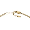 Thumbnail Image 2 of Fossil Sadie Ladies' Sparkle Gold-Tone Chain Bracelet