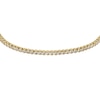 Thumbnail Image 1 of Fossil All Stacked Up Ladies' Gold-Tone Brass Tennis Chain Bracelet